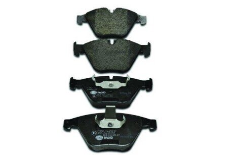 Гальмівні колодки пер. BMW 5(E60)/7(E65) 02-10 (ATE) (155,1x68,5x20,3) - HELLA PAGID 8DB355009-271