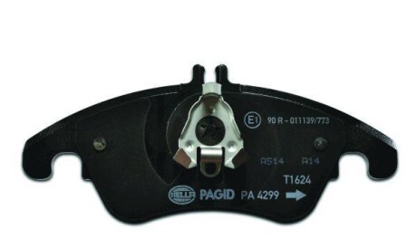 Фото 3 - Гальмівні колодки HELLA PAGID 8DB355012621