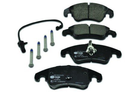 Гальмівні колодки пер. Audi A4/A5/A6/A7/Q7 08- - HELLA PAGID 8DB355013-751