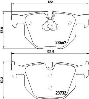Фото 2 - Гальмівні колодки HELLA PAGID 8DB355013-941