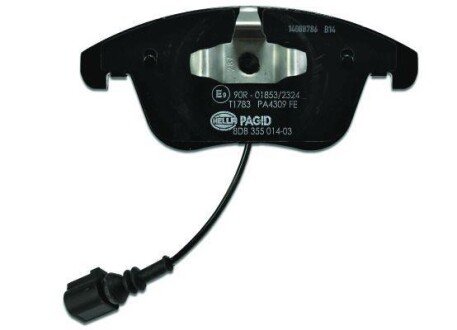 Фото 3 - Гальмівні колодки HELLA PAGID 8DB355014-031 (8DB355014031)
