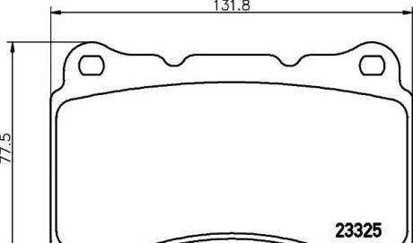 Фото 2 - Гальмівні колодки HELLA PAGID 8DB355014451