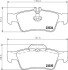 Гальмівні колодки зад. MB E/S-клас (W211/W212/W220/W221) 99- - HELLA PAGID 8DB355018-751 (фото 2)