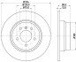 Гальмівний диск зад. BMW X5 (E53) 00-06 (324x12) - HELLA PAGID 8DD355107-771 (фото 1)