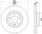 Гальмівний диск перед Audi Q7 Пр - HELLA PAGID 8DD355109-761 (фото 1)