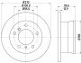 Гальмівний диск зад. Sprinter 308-316 96-06 (16mm) (PRO) - HELLA PAGID 8DD355111-901 (фото 1)