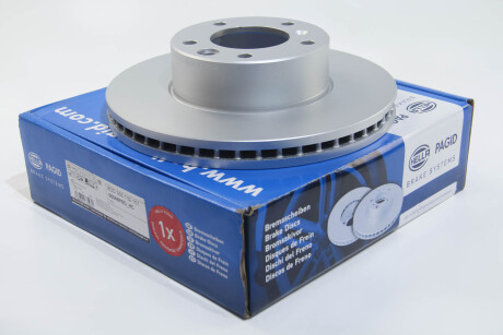 Гальмівний диск перед. MB W460/W461/W463 79- 2.3 -6.0 Pro HC - HELLA PAGID 8DD355132-151