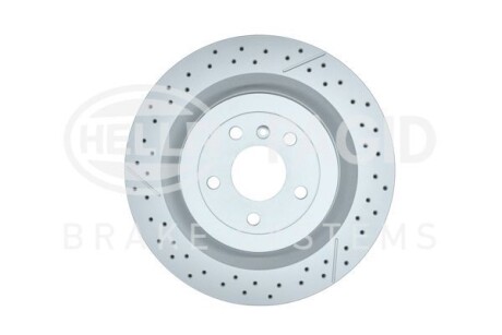 Диск гальмівний PRO High Carbon; задн. / MB GLE, GLS 2015-2019 - HELLA PAGID 8DD355132461