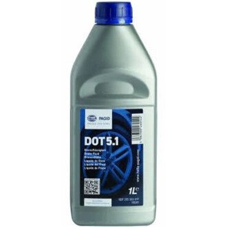 Жидкость тормозная DOT 5.1, 1л - HELLA PAGID 8DF355360091