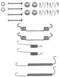 Ремкомплект гальмівних колодок - HELLA PAGID 8DZ355200811