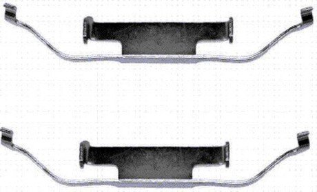 Ремкомплект гальмівних колодок 2 шт - HELLA PAGID 8DZ355201141