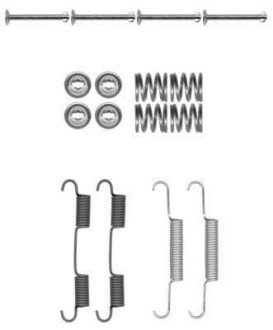 Ремкомплект гальмівних колодок - HELLA PAGID 8DZ355202071