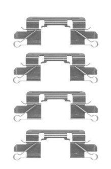 Ремкомплект гальмівних колодок - (4605A195) HELLA PAGID 8DZ355204941