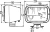 Фара автомобільна - ((20004374288, 4374288)) HELLA 1AE004234001 (фото 2)
