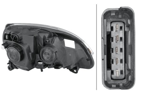 Фото 2 - Фара основна HELLA 1DB 008 461-731 (1DB008461731)