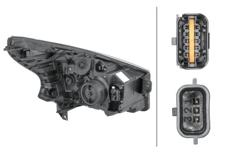 Фото 2 - Фара основна HELLA 1EE011410451