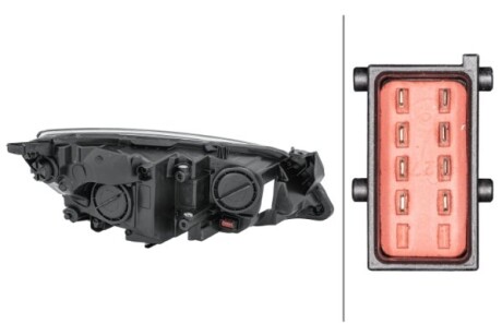 Фото 4 - Фара основная HELLA 1EG 010 011-371 (1EG010011371)