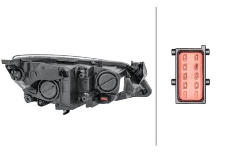 Фото 4 - Фара основная HELLA 1EG010011671