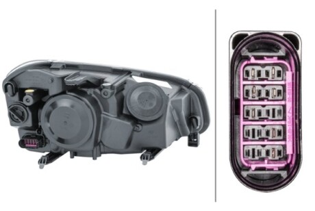 Фото 4 - Фара основна HELLA 1EJ 009 587-611