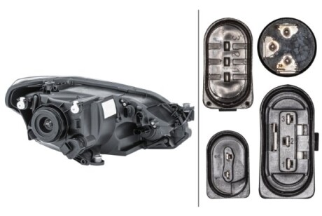 Фото 2 - Фара основна HELLA 1EJ 010 670-011 (1EJ010670011)