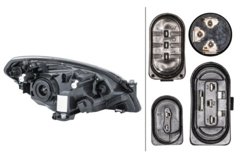 Фото 2 - Фара основна HELLA 1EJ 010 672-011