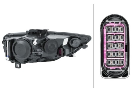 Фото 4 - Фара основная HELLA 1EJ 010 740-071 (1EJ010740071)