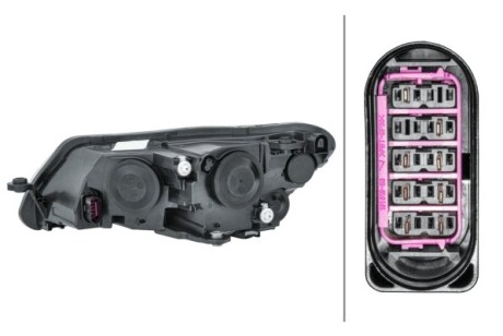 Фото 4 - Фара основная HELLA 1EJ 011 939-021 (1EJ011939021)