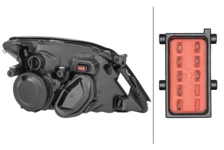 Фото 2 - Фара основна HELLA 1EL 008 320-071 (1EL008320071)