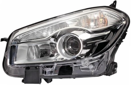 Фара основна - 12V QASHQAI / QASHQAI +2 (J10, JJ10) - (26060BR00A) HELLA 1EL010335051