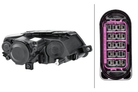 Фото 2 - Фара основна HELLA 1EL 247 014-011 (1EL247014011)