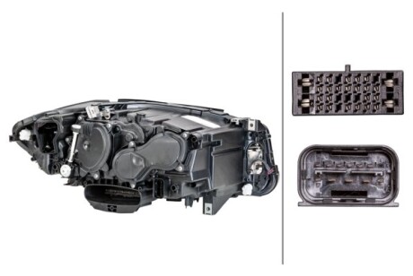 Фото 2 - Фара основна HELLA 1EX011072911