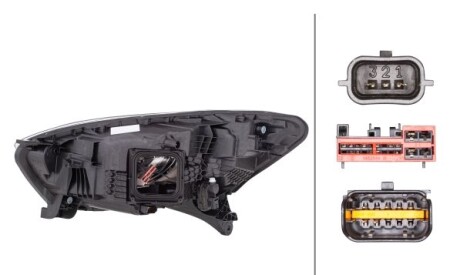 Фото 2 - Фара основна HELLA 1EX012977661