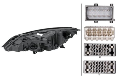 Фото 2 - Фара основна HELLA 1EX354829221