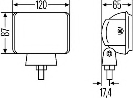 Фото 2 - Автозапчастина HELLA 1FA007133-811 (1FA007133811)