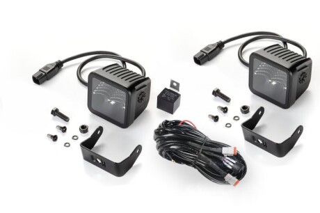 Робоча лампа Робоча лампа (LED, 12/24В, 40Вт, 3000лм, кількість LED діодів: 4, довжина: 500мм, висота: 83мм, ширина: 81мм, глибина: 68мм, довжина провода: 0,5м) - HELLA 1FA358176811