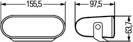 Фото 3 - Автозапчастина HELLA 1NA 008 284-001 (1NA008284001)