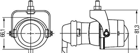 Фото 2 - Протитуманки HELLA 1NL 008 090-031 (1NL008090031)