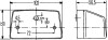 Ліхтар підсвітки номерного знаку - 12V - (0008209056, 0419888, 10461023) HELLA 2KA003389061 (фото 2)