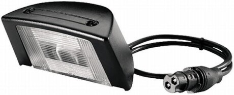 Фонарь освещения номерного знака - ((0906508)) HELLA 2KA 340 828-001 (фото 1)