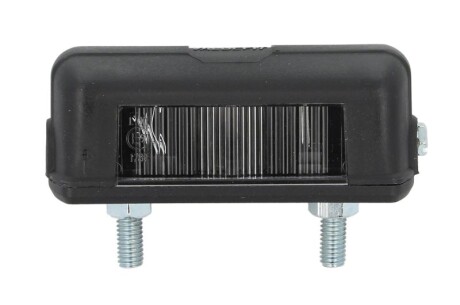 Підсвітка номерного знаку (C5W, 12/24В, колір: чорн, колір скла: прозорий, 28x81мм) - HELLA 2KA357014001