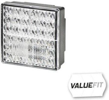 Ліхтар задній Лів/Прав (LED, 24В, світло протитуманних фар, світло заднього ходу) - HELLA 2NR357029161