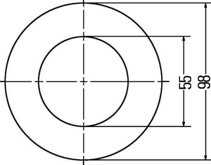Фото 2 - Автозапчасть HELLA 2SA008405021