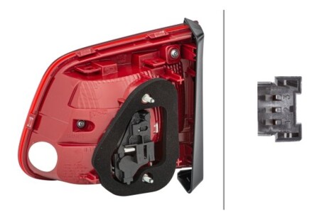 Фото 4 - Задний фонарь HELLA 2SA 010 739-091