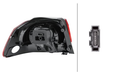 Фото 4 - Задний фонарь HELLA 2SD 009 922-141 (2SD009922141)