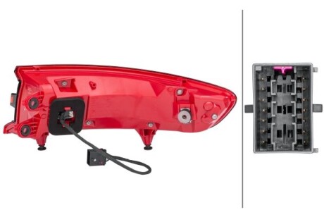 Фото 2 - Задній ліхтар HELLA 2SD011499111