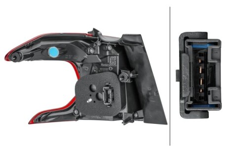 Фото 2 - Задний фонарь HELLA 2SD354846041