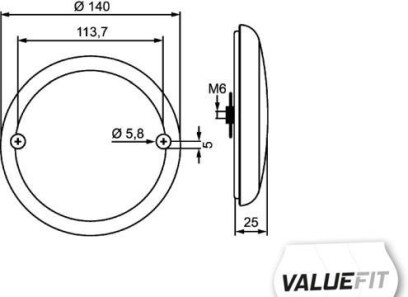 Фото 2 - Задній ліхтар HELLA 2SD357026001
