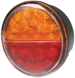 Ліхтар задній Лів/Прав (LED, 24В, з індикатором, із стоп-сигналом, паркувальні вогні) - HELLA 2SD 959 010-401