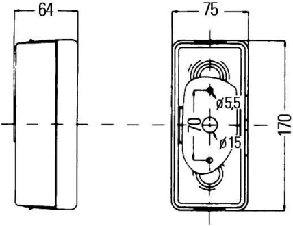 Фото 2 - Задний фонарь HELLA 2SD998531027