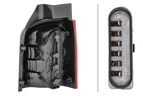 Фото 2 - Задний фонарь HELLA 2SK 008 579-111 (2SK008579111)